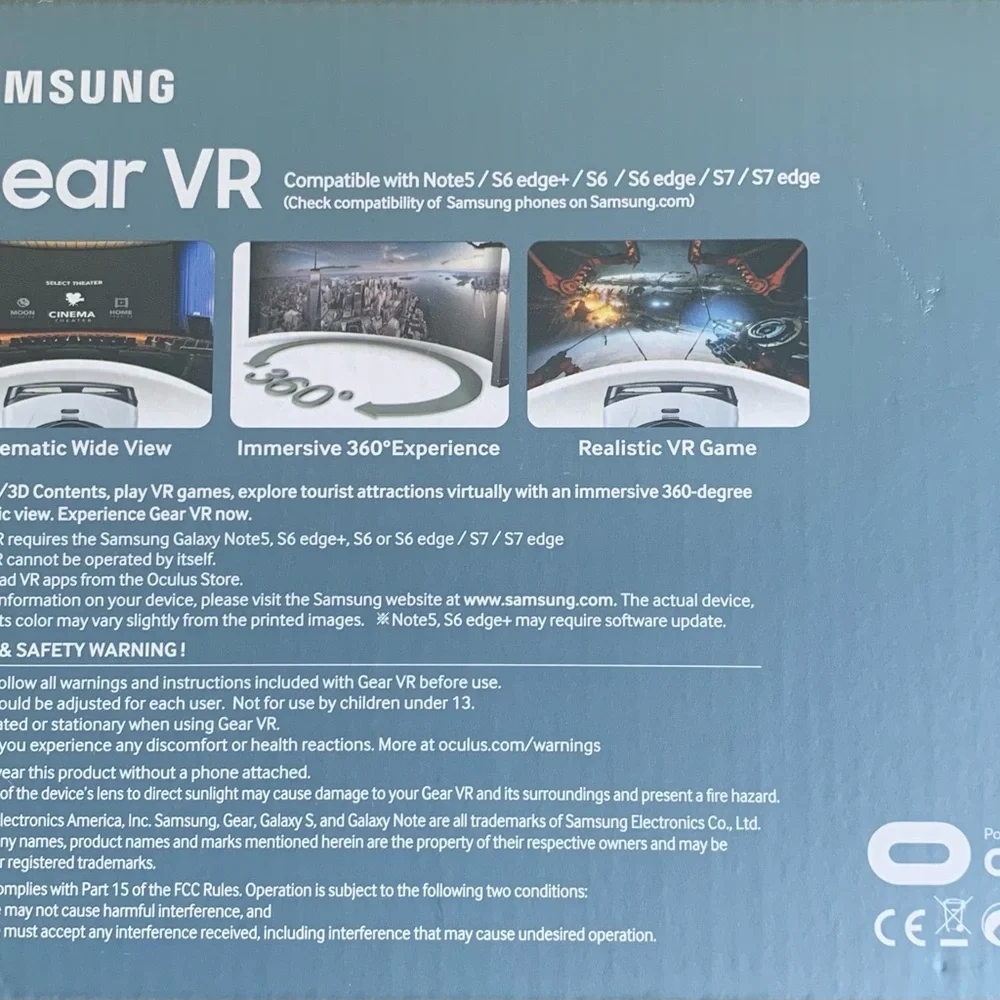Samsung Gear VR powered by oculus
